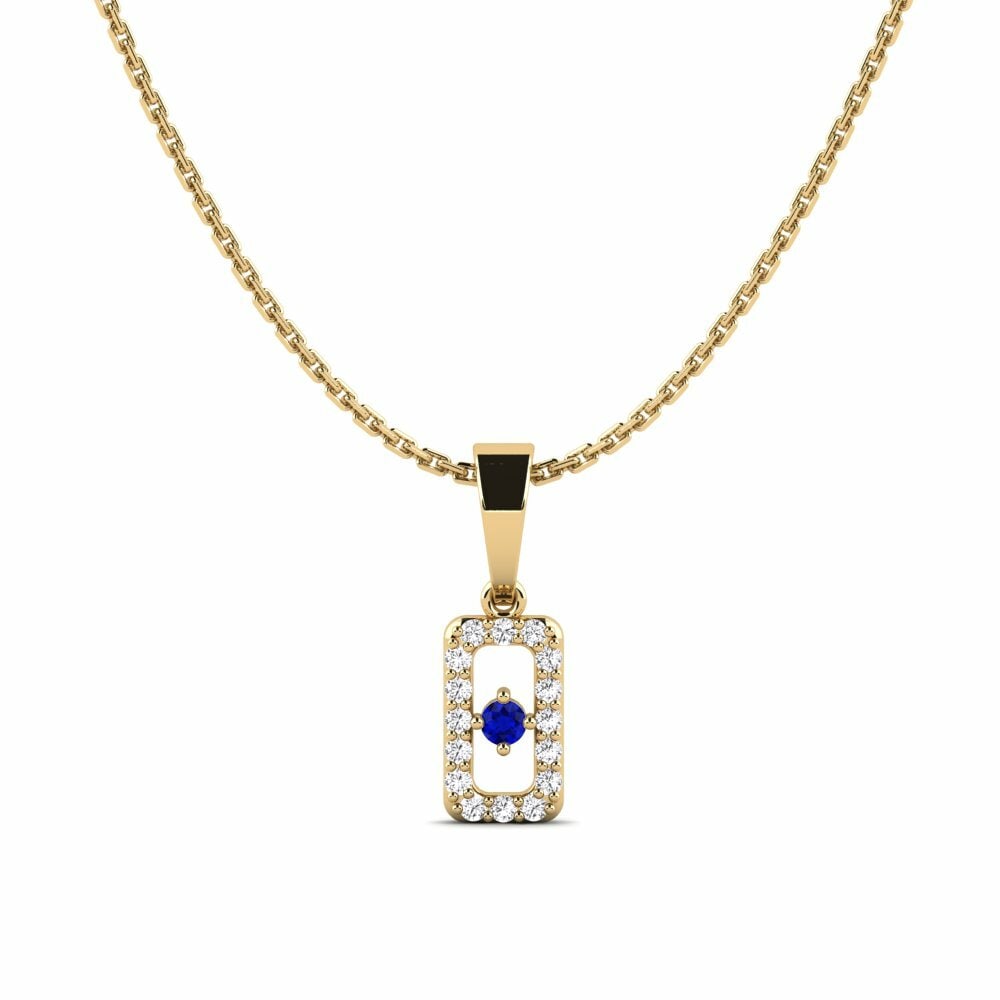 Sapphire Women's Pendant Apirilaa