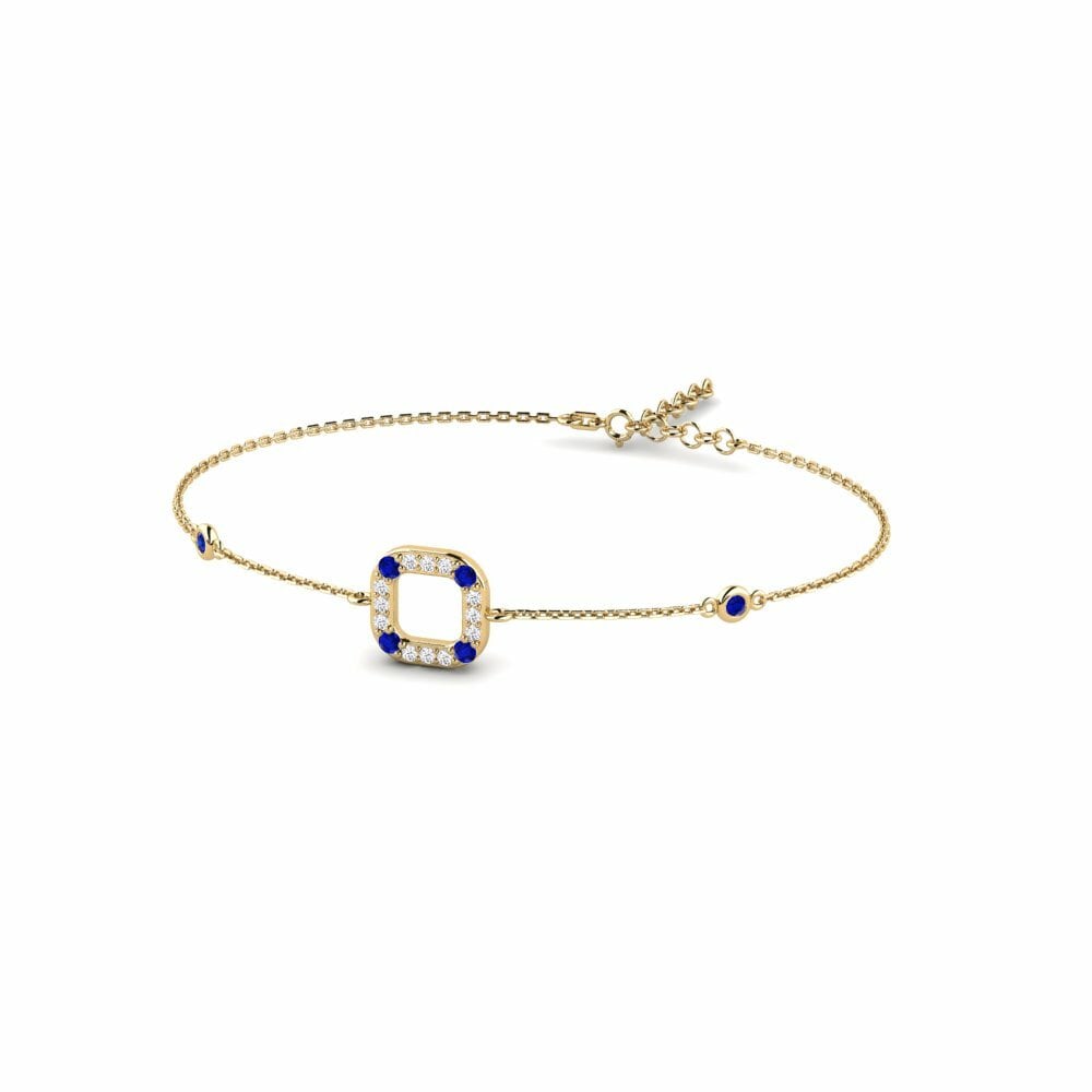 Sapphire Women's Bracelet Cuadrado