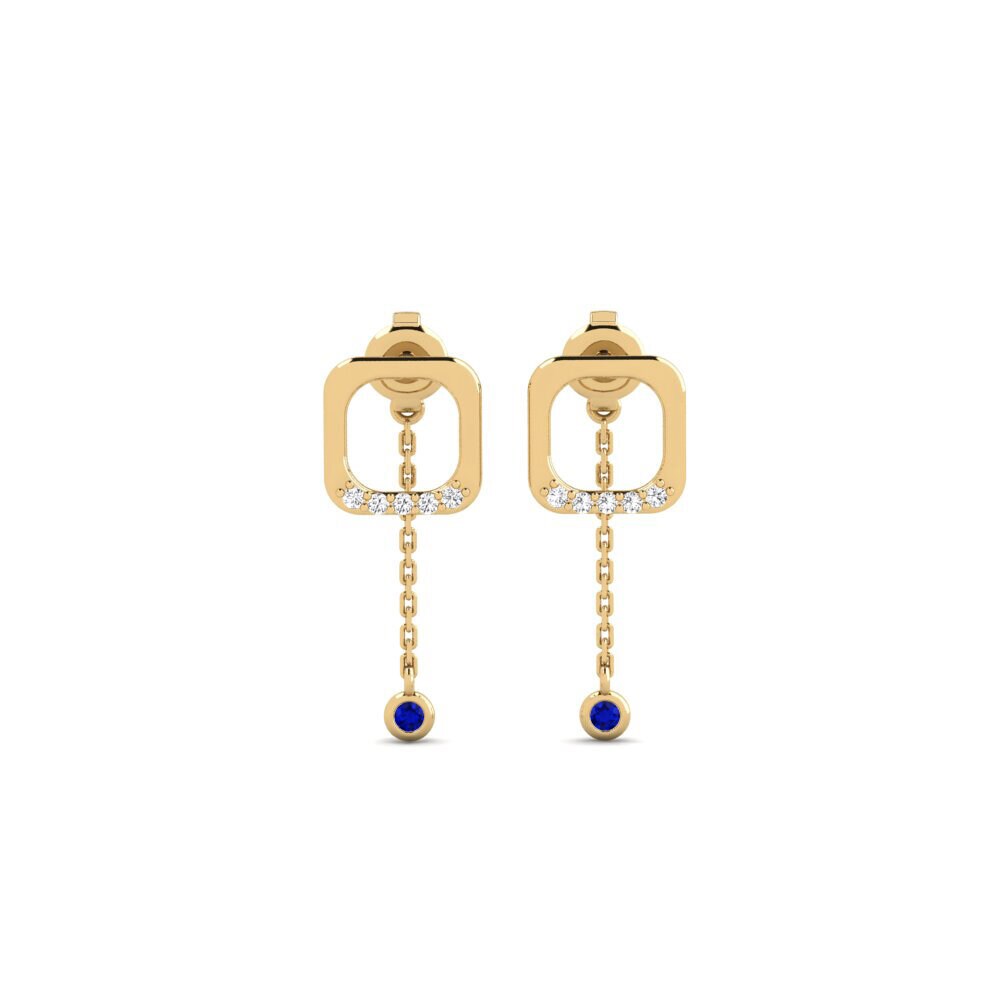 Sapphire Women's Earring Deti