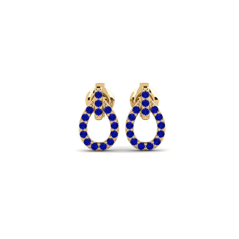 Sapphire Women's Earring Dobe