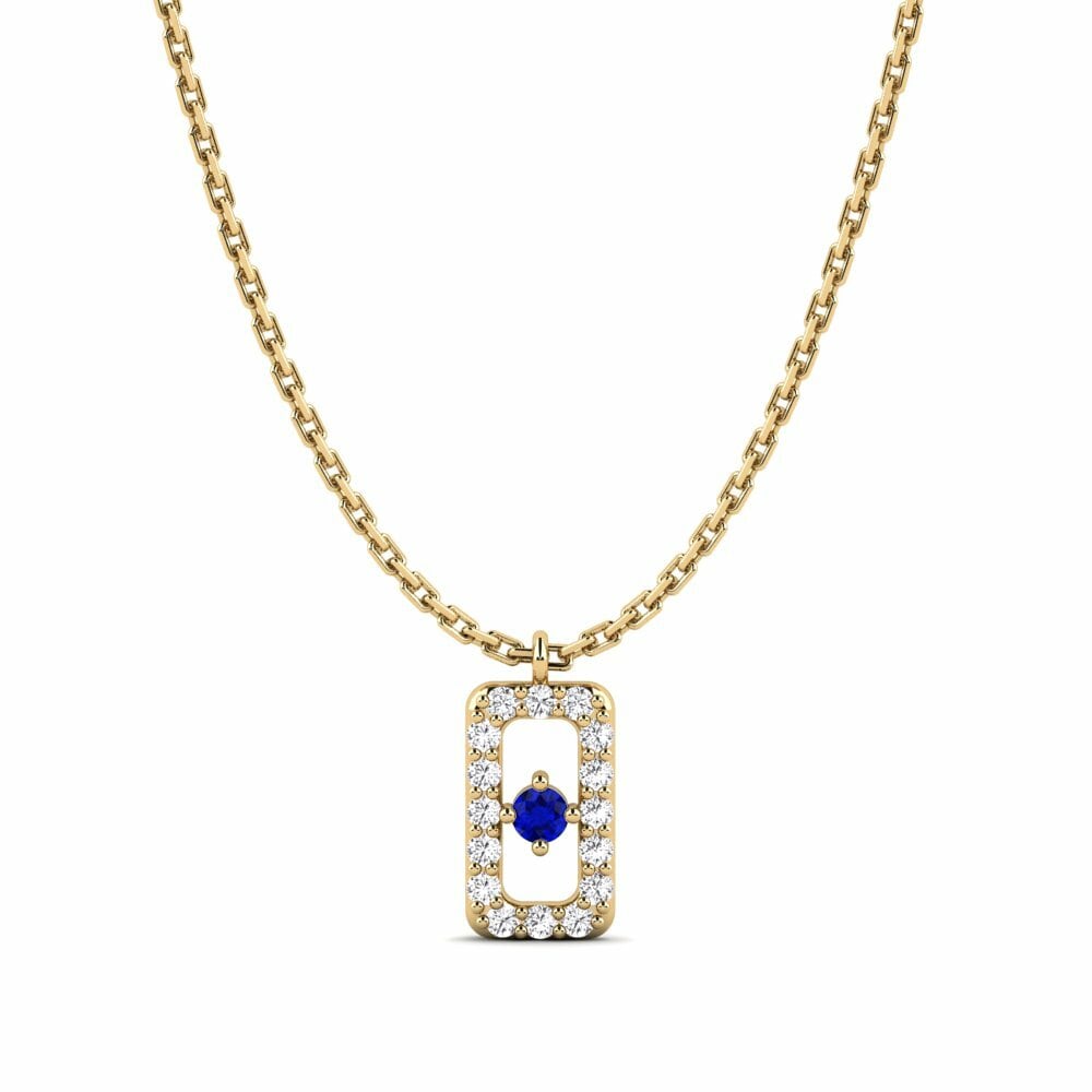 Sapphire Women's Pendant Esanahia