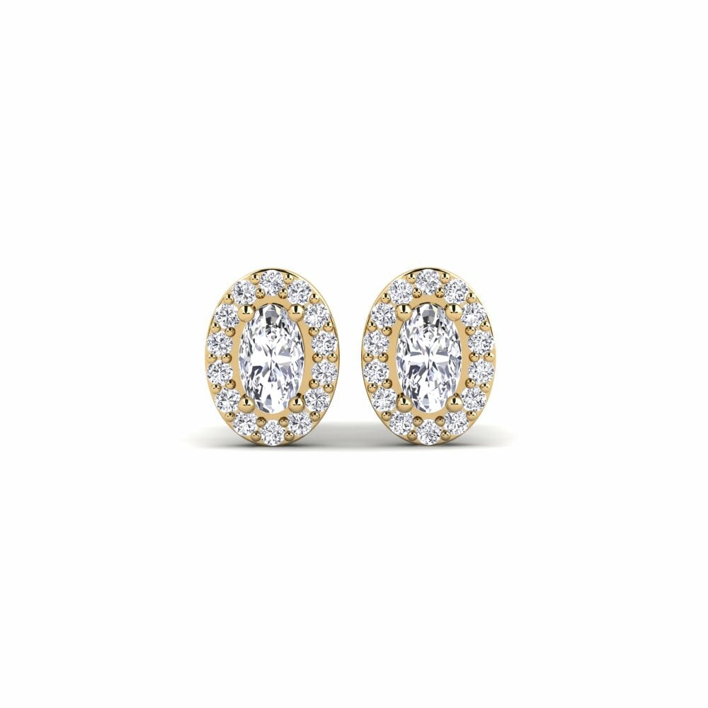 Oval Diamond Women's Earring Amagat