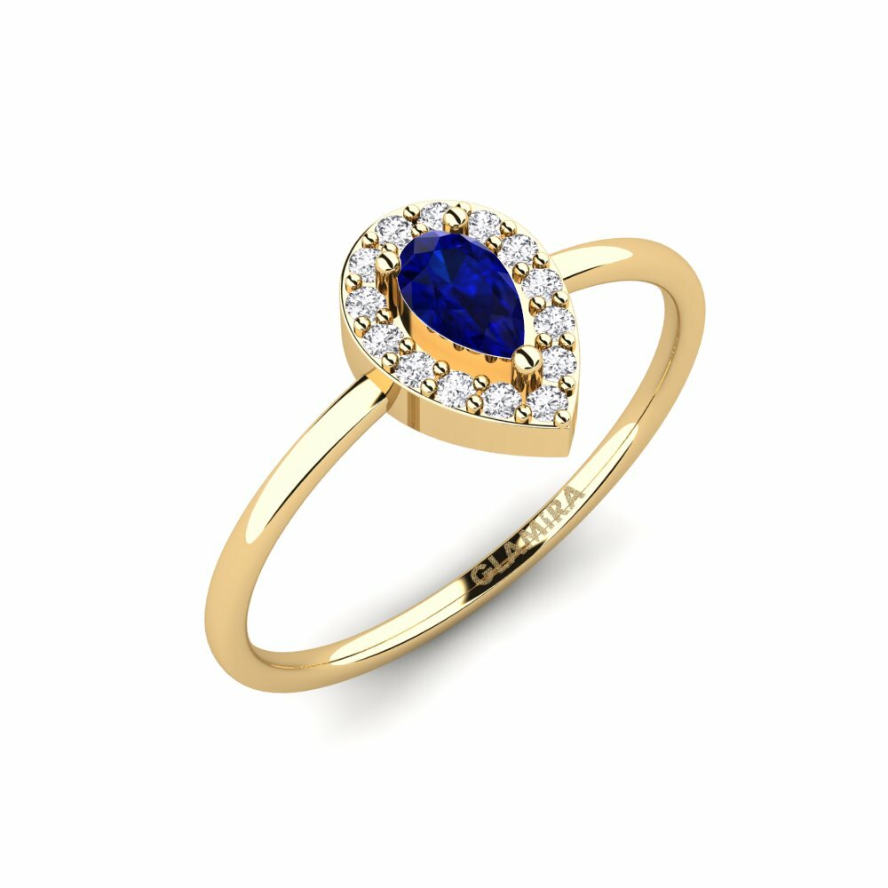 Sapphire Engagement Ring Skjult
