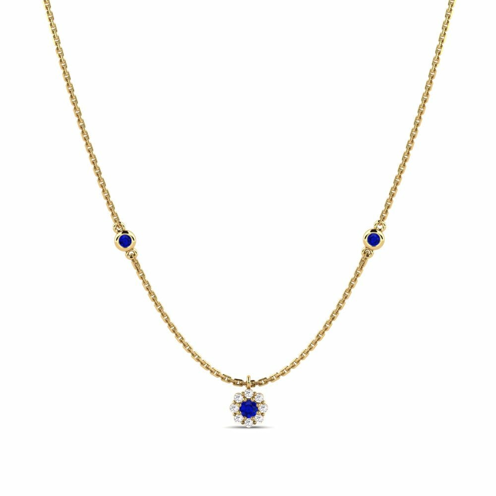 Sapphire Women's Necklace Umusozi