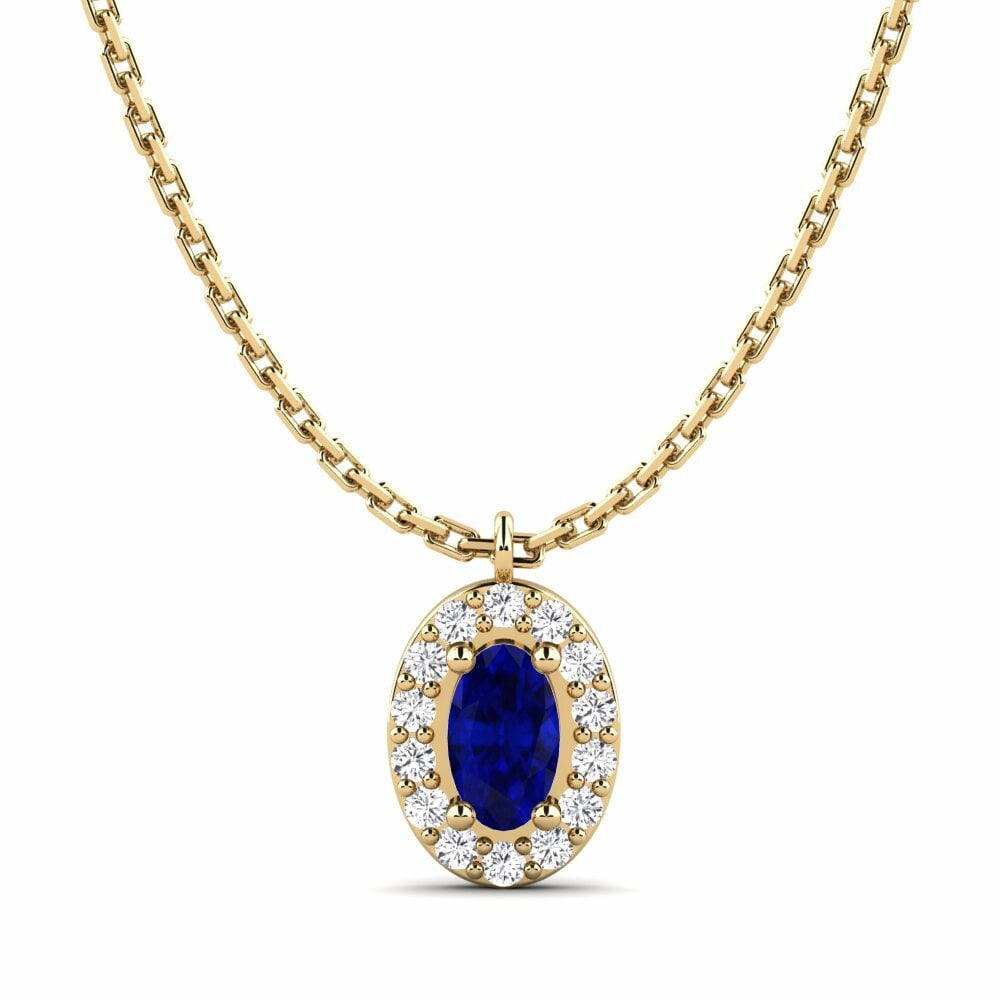 Sapphire Women's Pendant Yeset