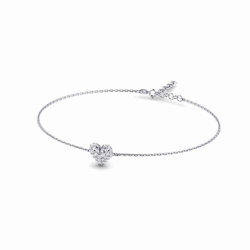 9ct White Gold Women's Bracelet Bukit