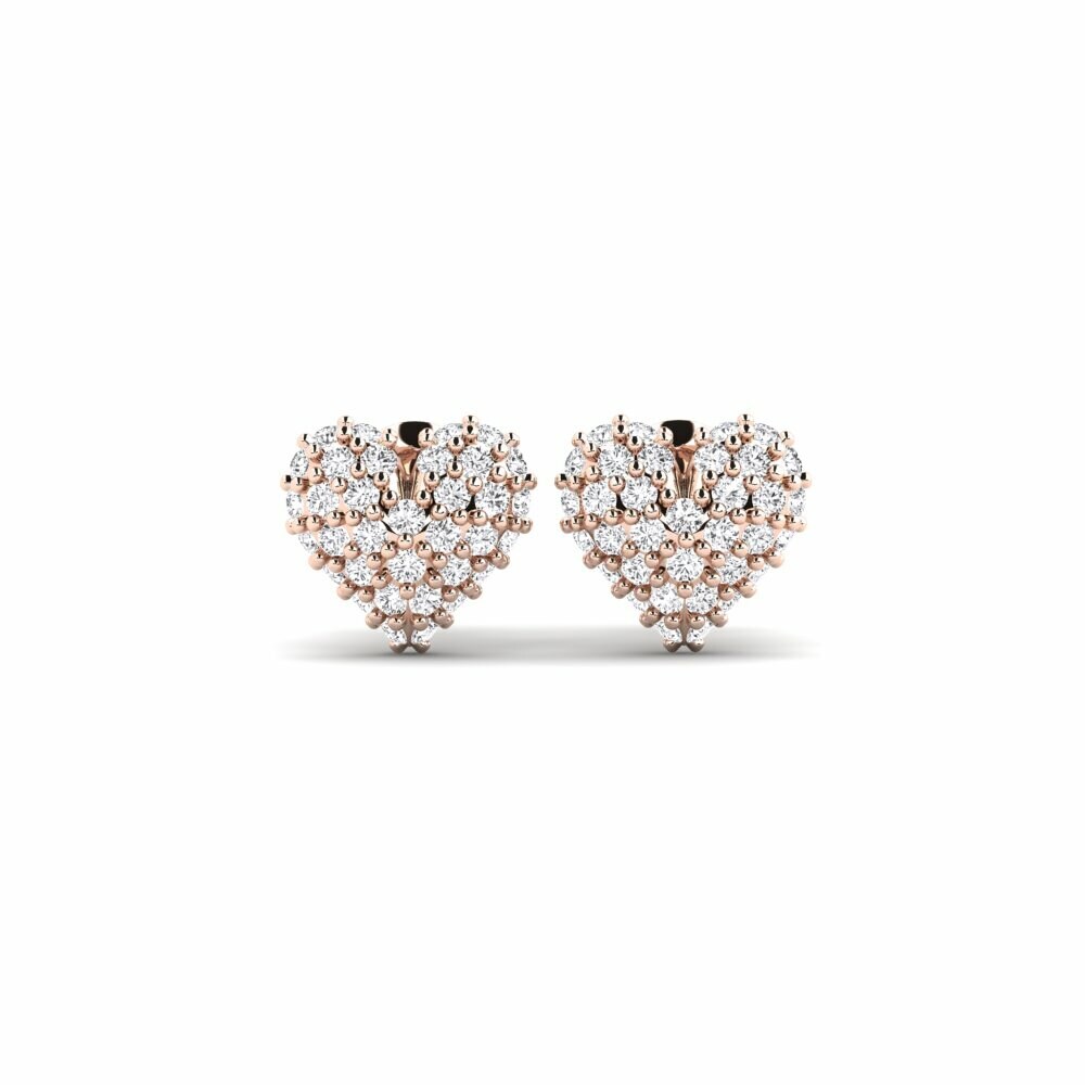 Oro Rosso 750 Orecchino da donna Clarsy