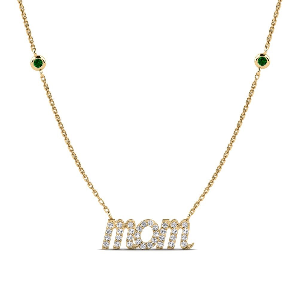 Zircônia Verde Colares Feminino Lovatnet
