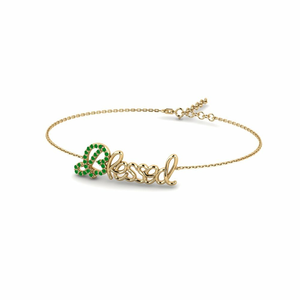Smeraldo Bracciale da donna Mikindani