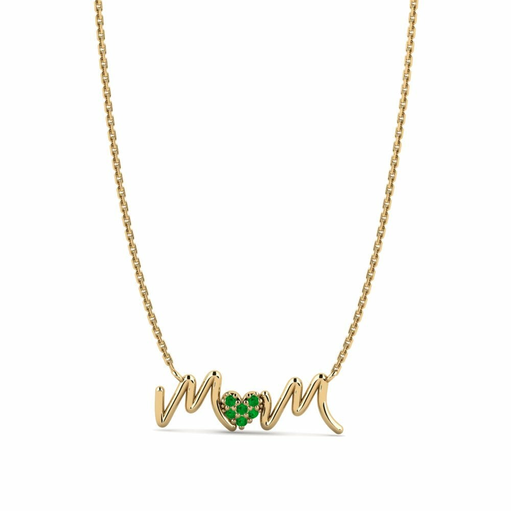 Smeraldo Collana da donna Mistil
