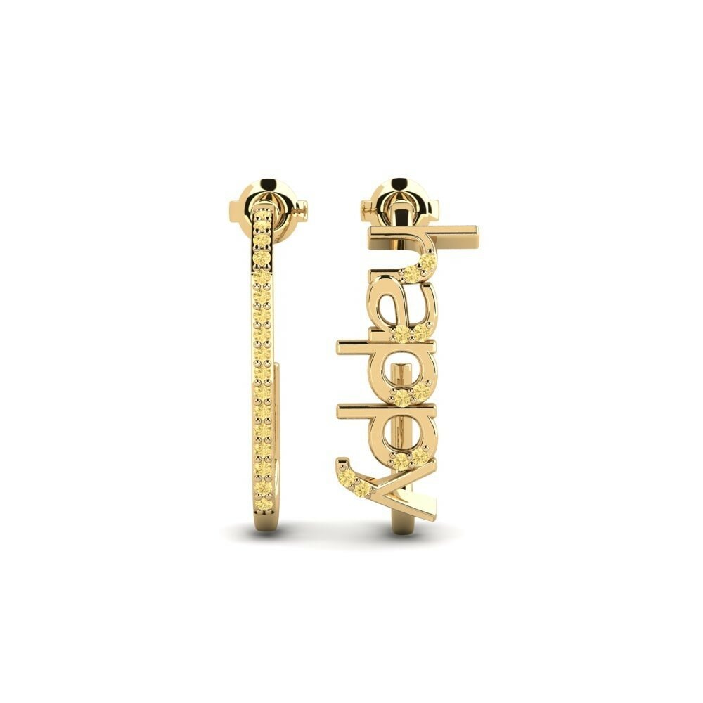Yellow Diamond Women's Earring Sindisi