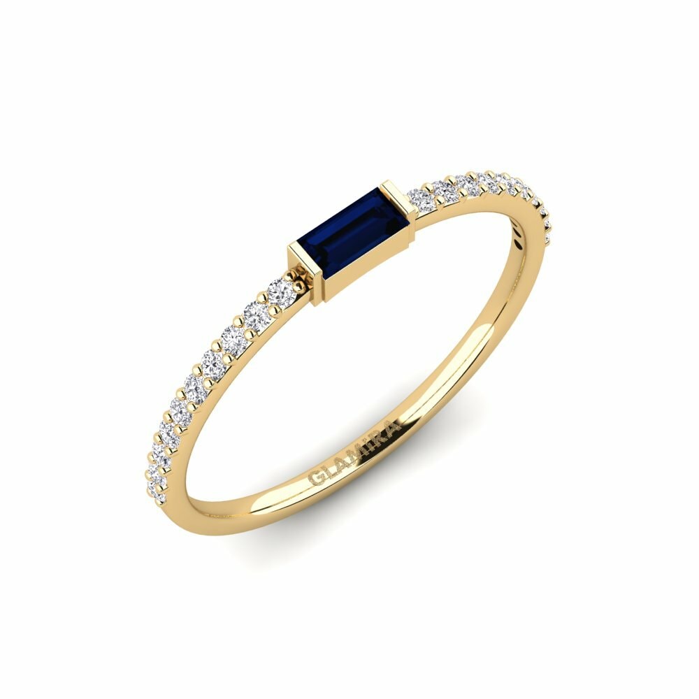 Saphir Bague de fiançailles Flugbo