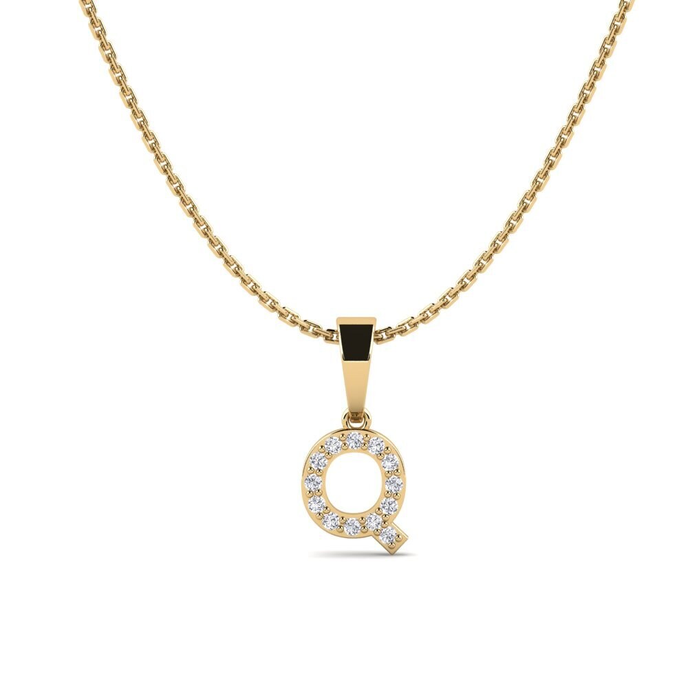 Diamant Damen anhänger Monto - Q