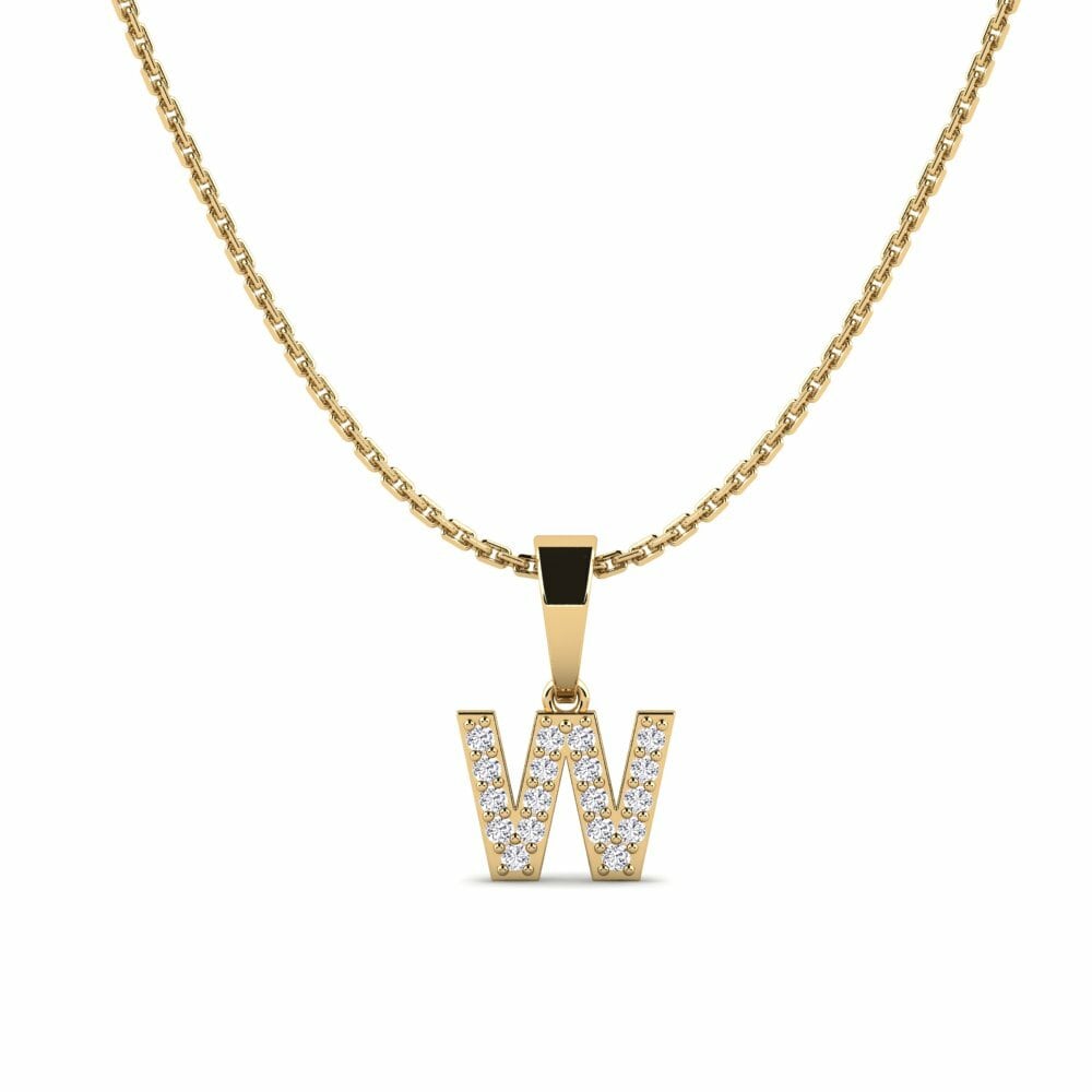Diamant Damen anhänger Monto - W
