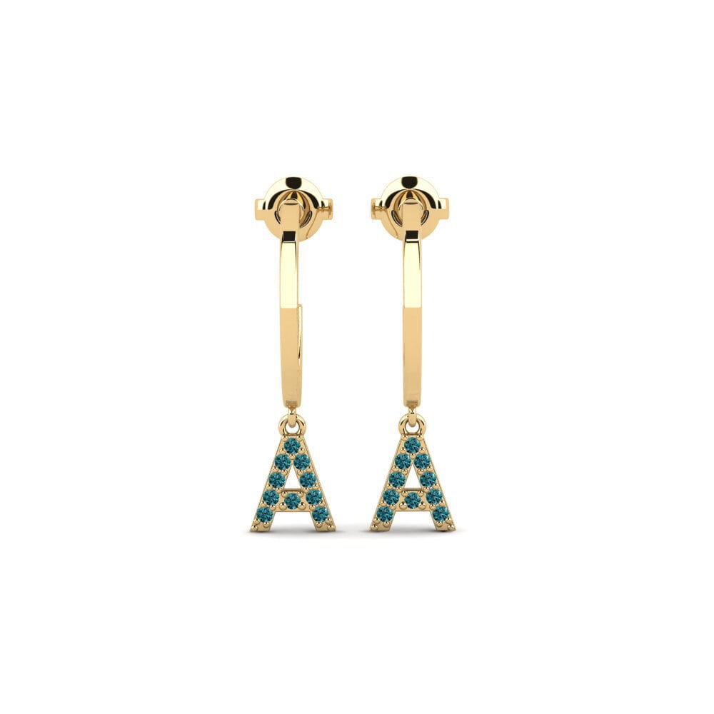 Blue Diamond Women's Earring Bundok - A