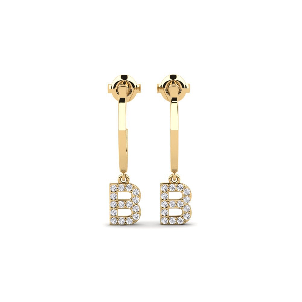 Diamond Women's Earring Bundok - B