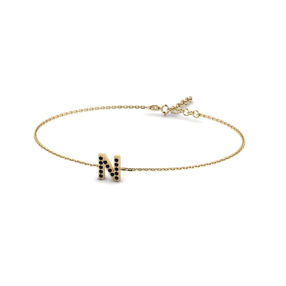 Black Sapphire Women's Bracelet Intaba - N
