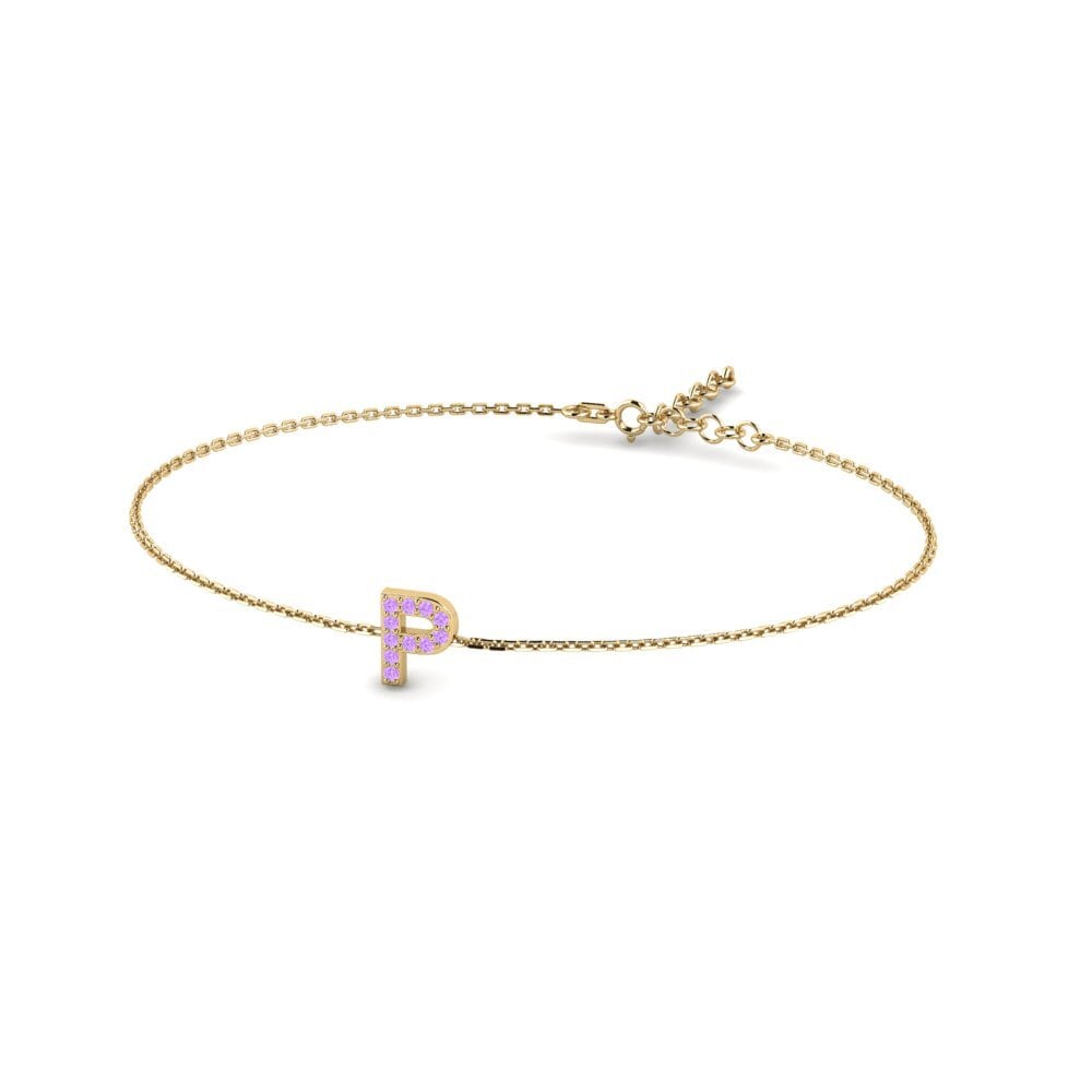 Amethyst Women's Bracelet Intaba - P
