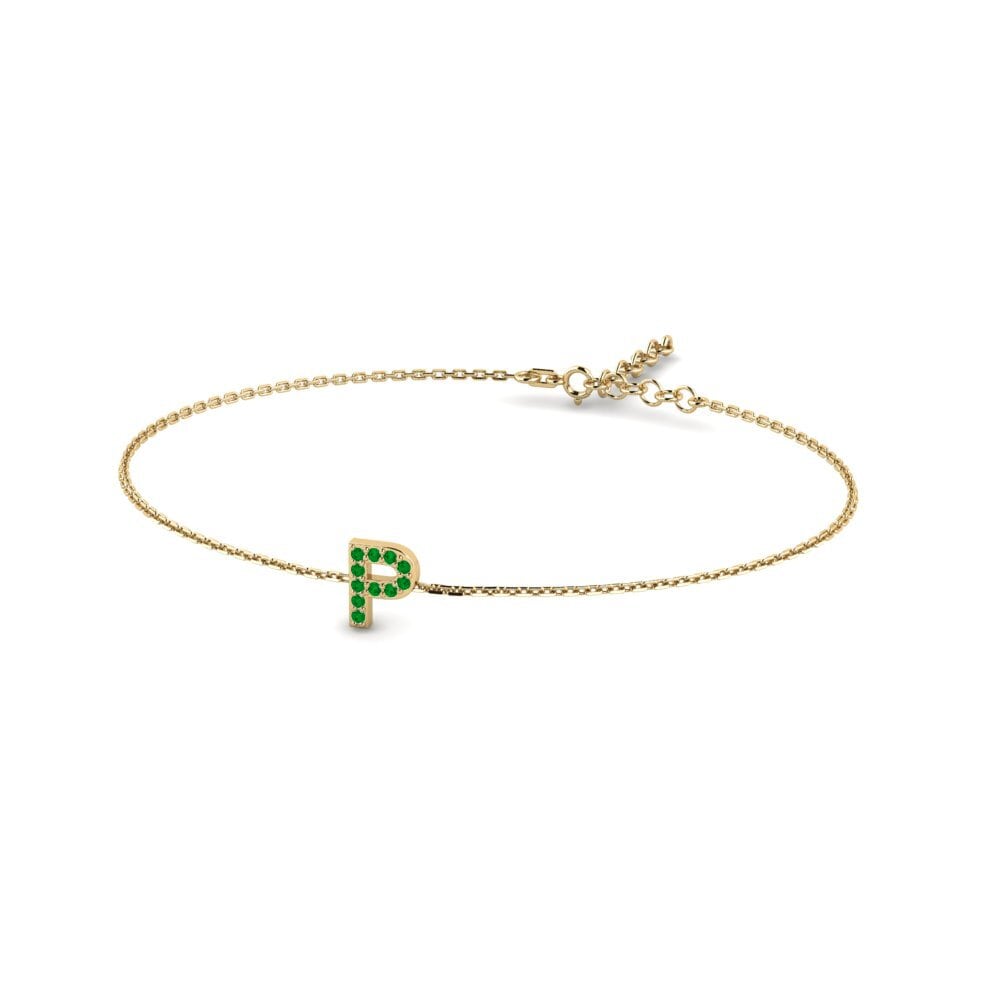 Emerald Women's Bracelet Intaba - P