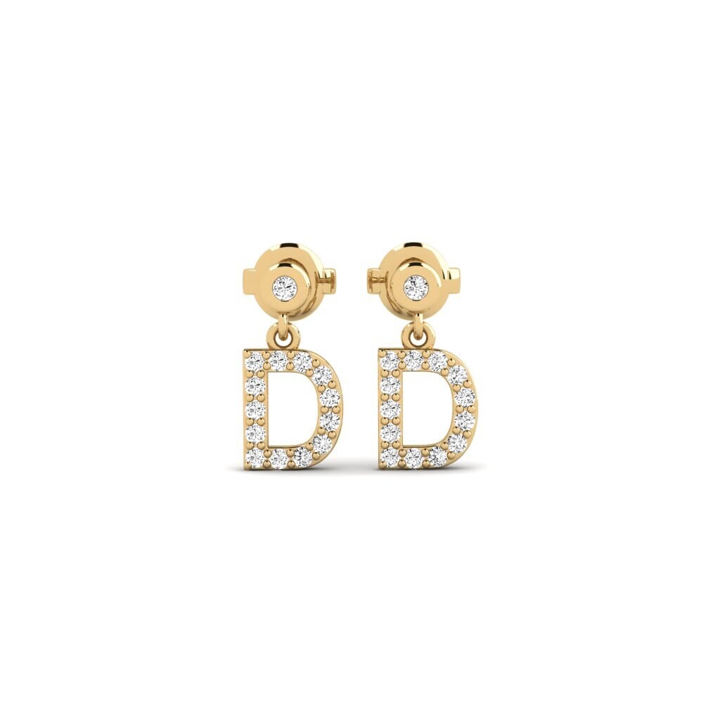 Moissanite Women's Earring Jasorat - D