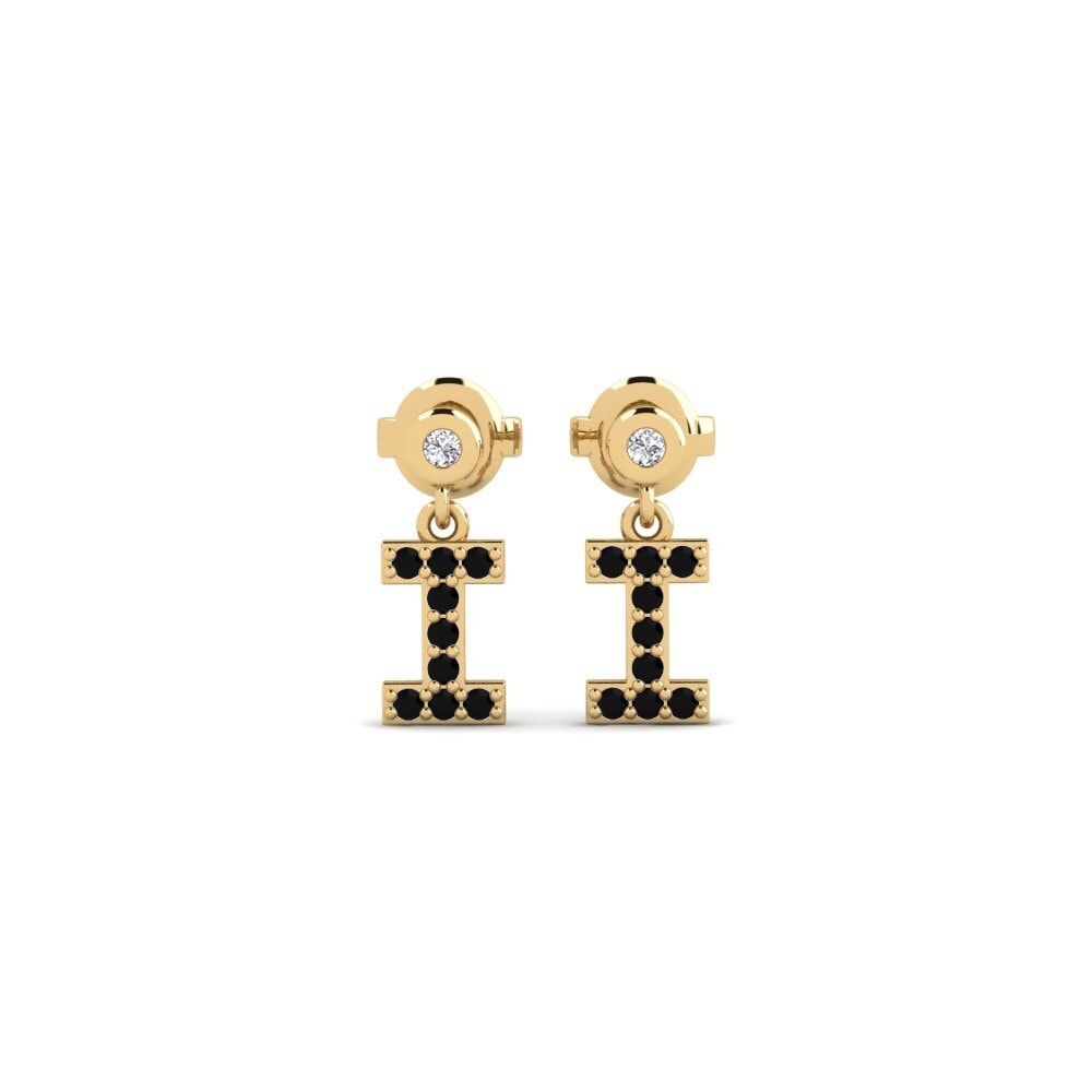 Black Diamond Women's Earring Jasorat - I