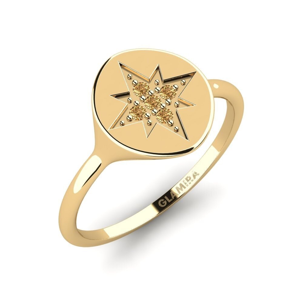 Brown Diamond Ring Henning