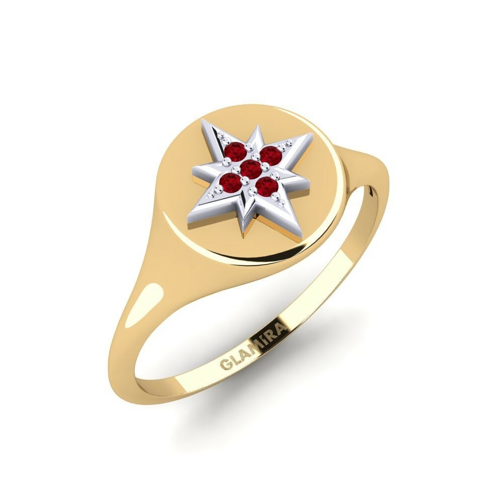 Red Zirconia Ring Kufara