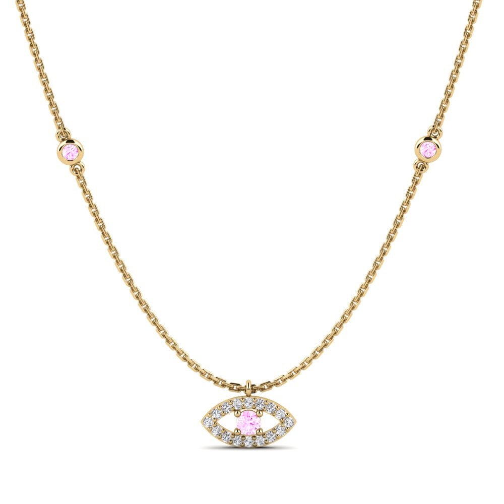 Safira Rosa Colares Feminino Armare