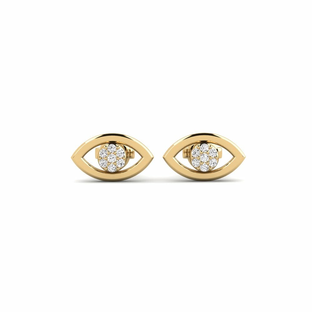 Moissanite Boucle d'oreille femme Bravura