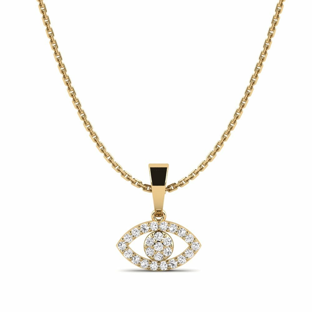 Moissanite Pendentif pour femme Confianza