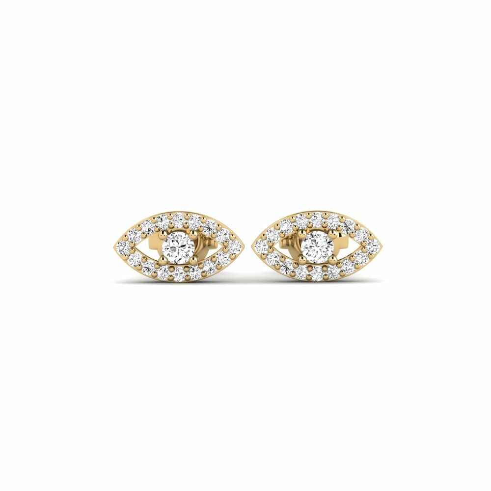 Moissanite Boucle d'oreille femme Daotang