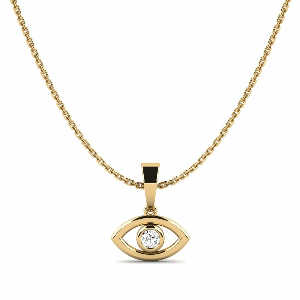 Moissanite Pendentif pour femme Esittely