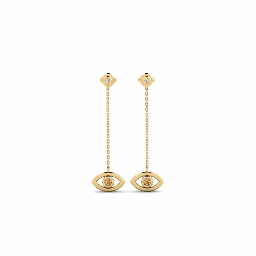 Brown Diamond Women's Earring Khrabrost