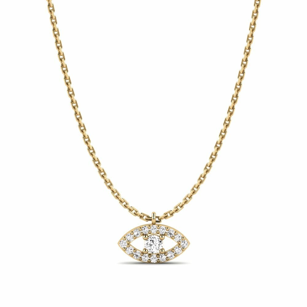 Moissanite Pendentif pour femme Trepalnic