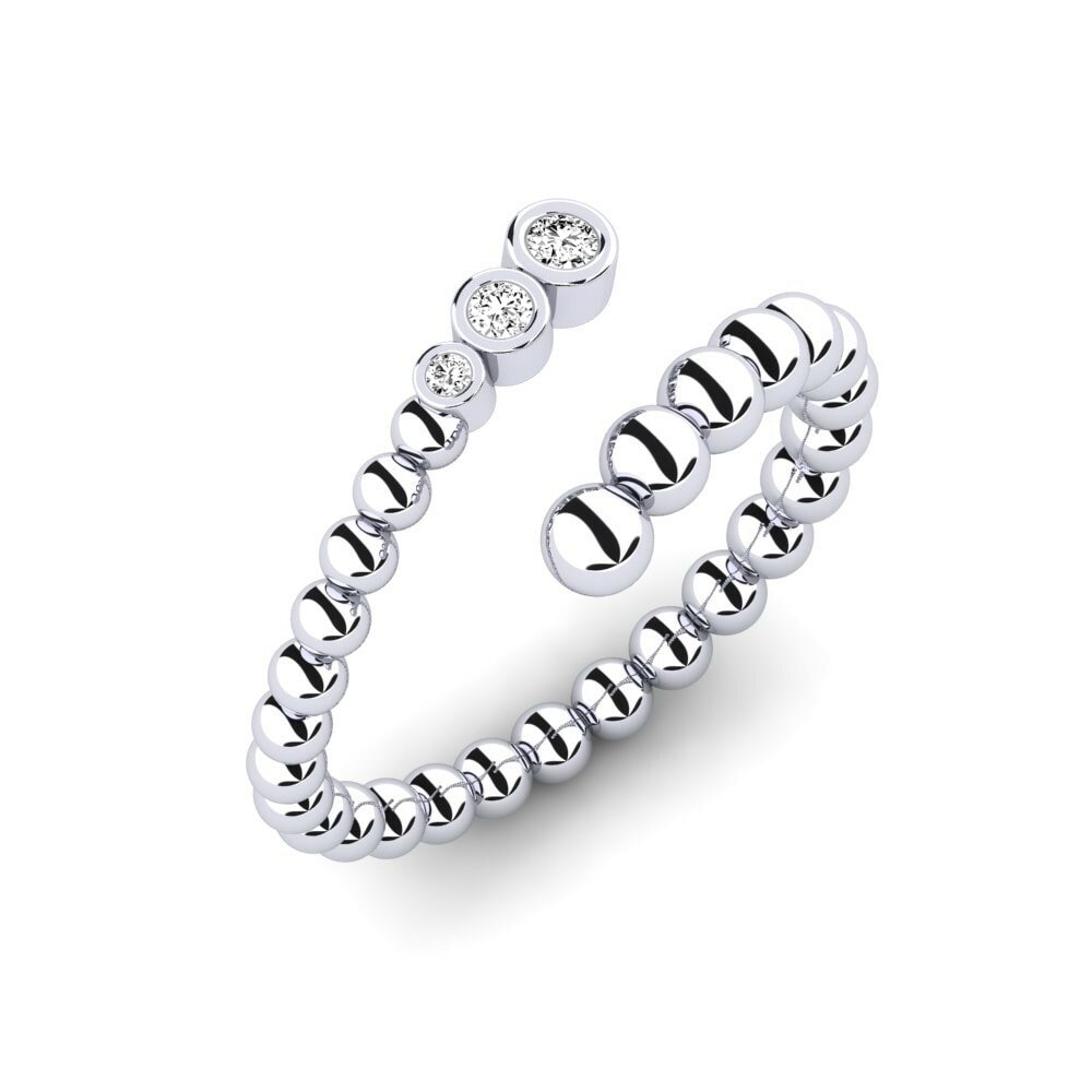 Moissanit Ring Suint