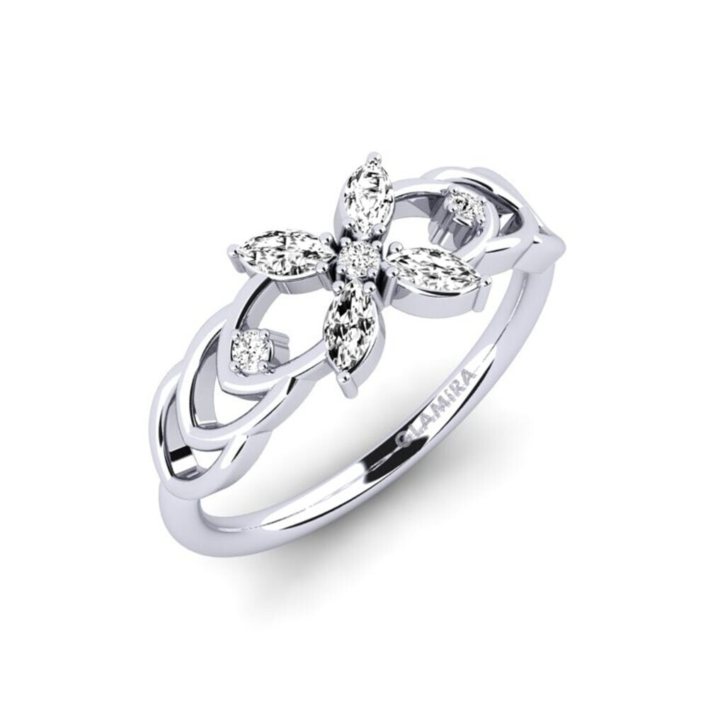 Marquise Moissanite Ring Telafer
