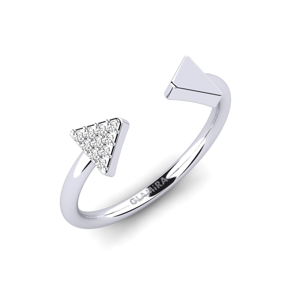 Moissanit Ring Tesna