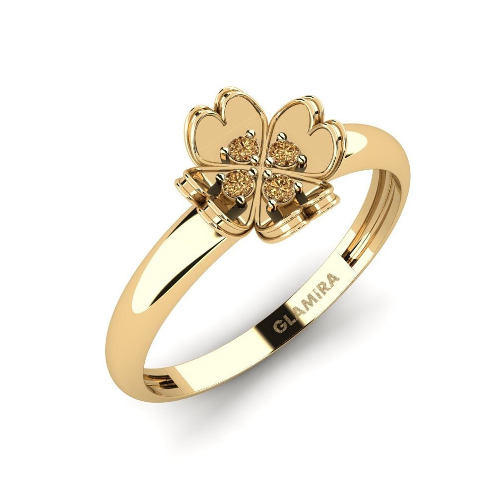 Brown Diamond Ring Unwalked