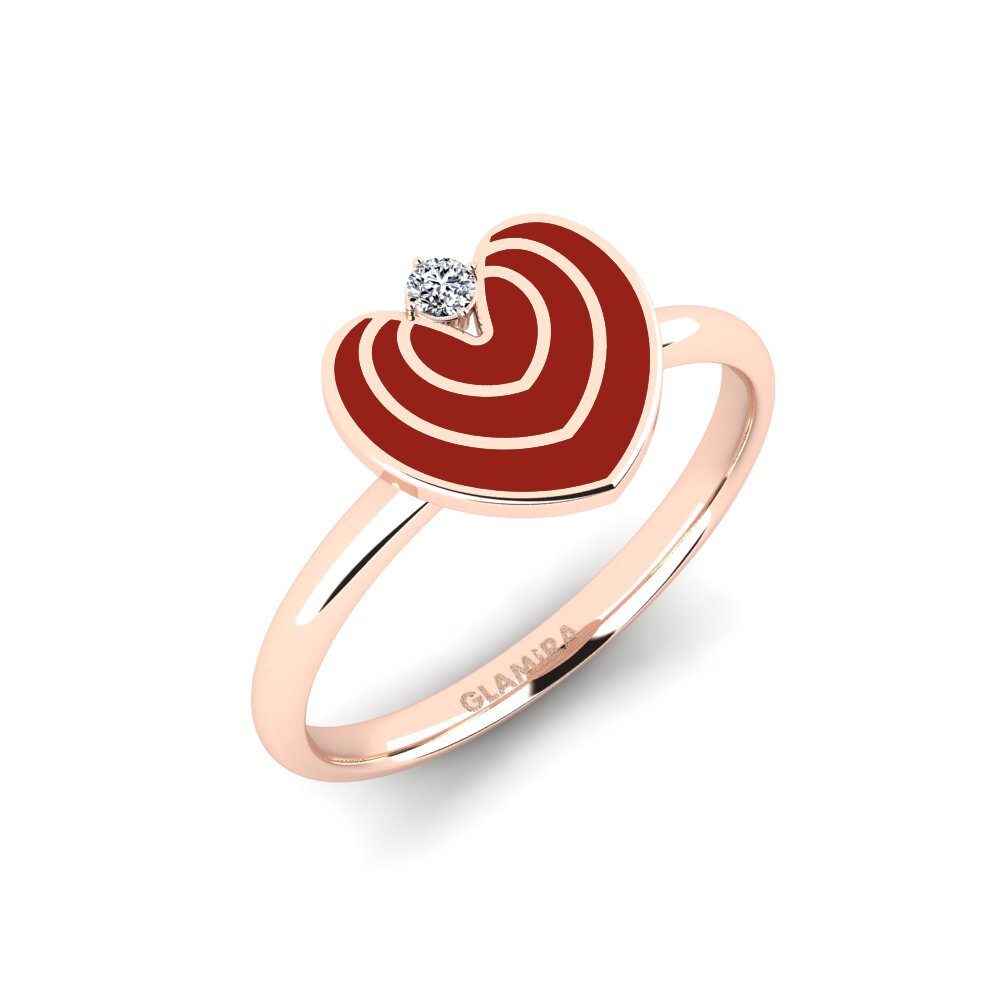 Rotgold 585 Ring Veras