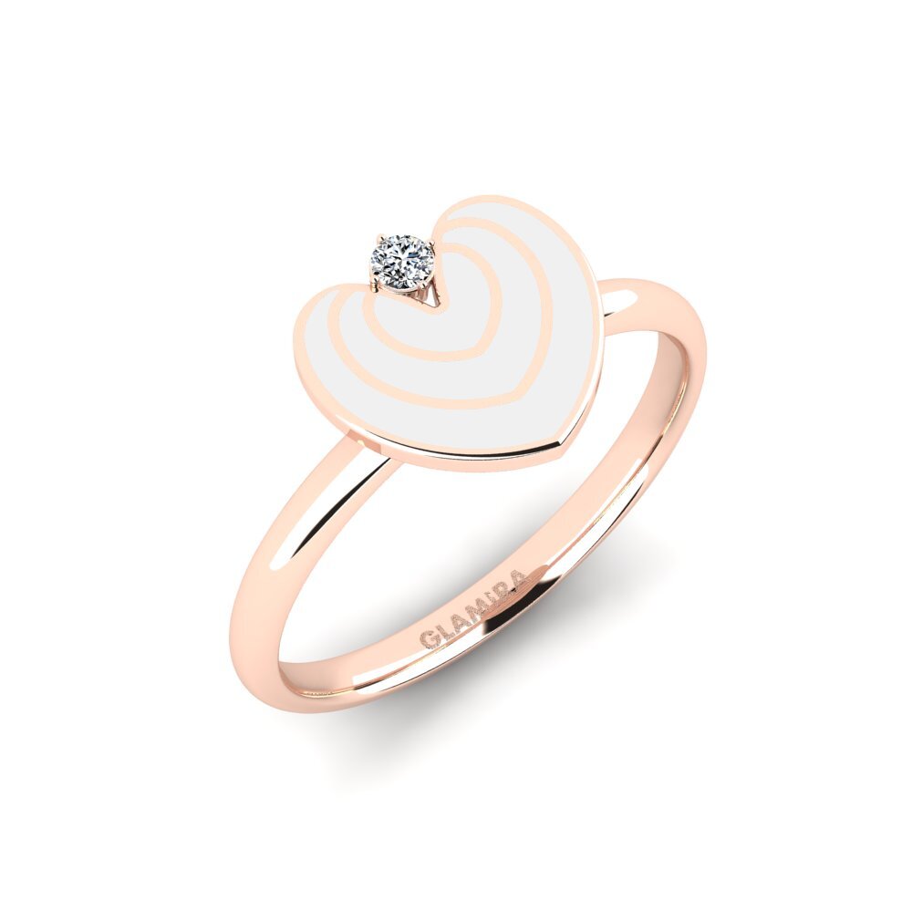 Rotgold 750 Ring Veras