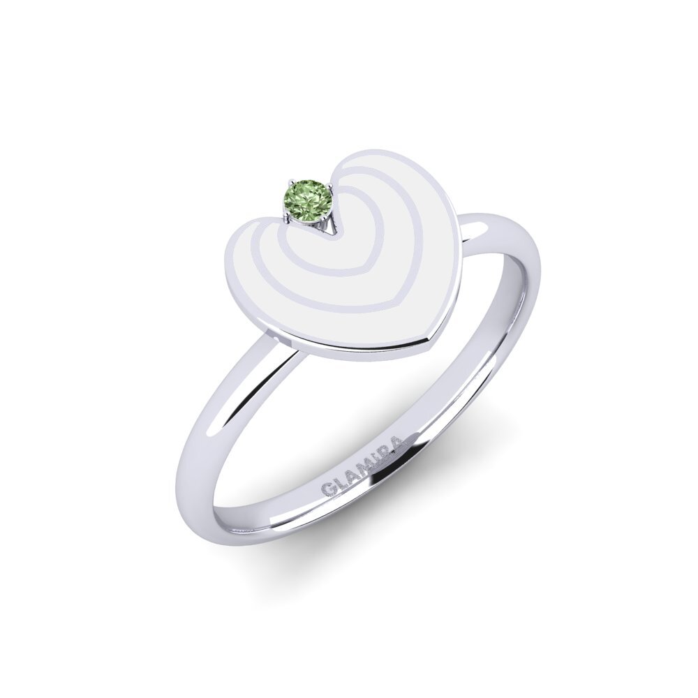 Diamante Verde Anillo Veras