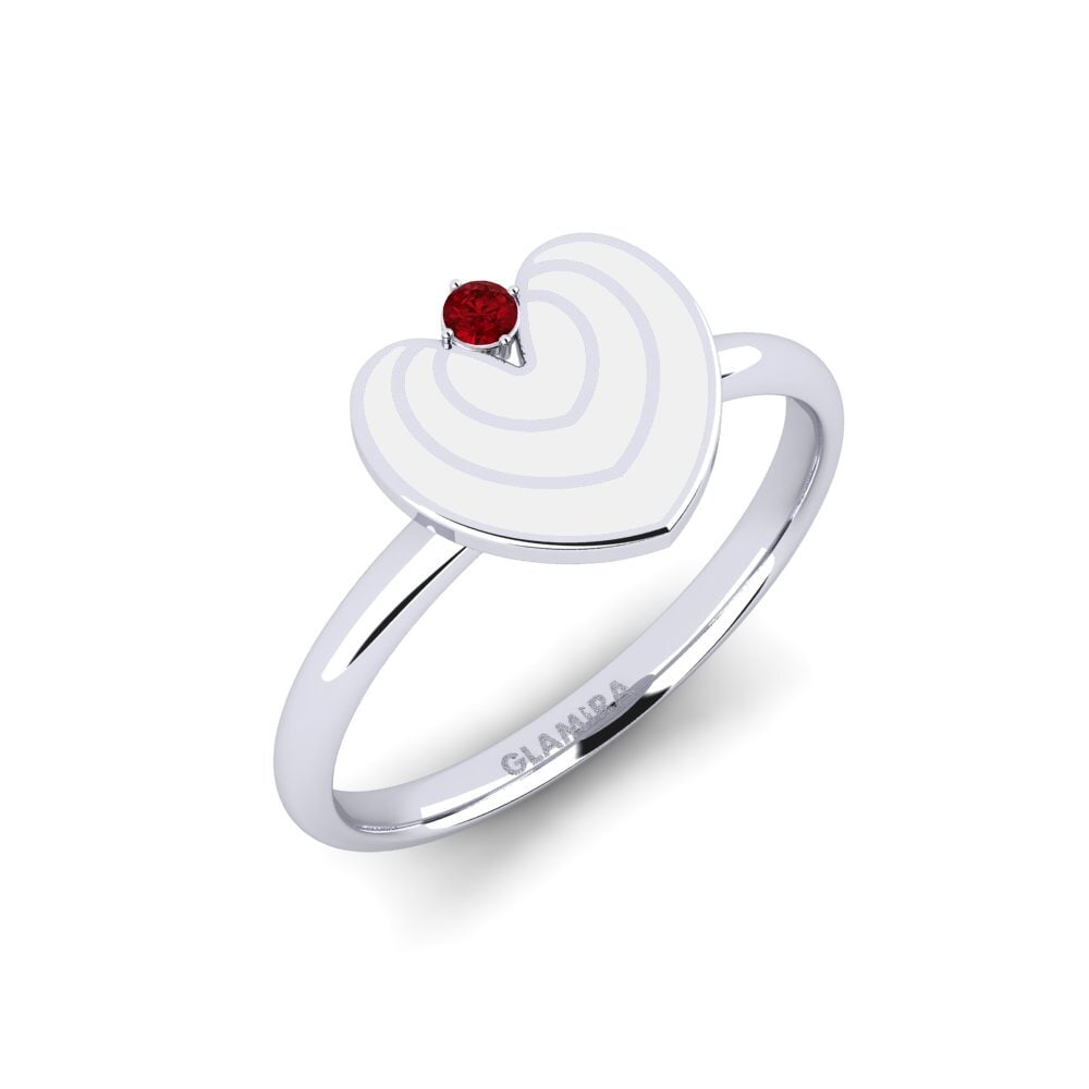 Red Zirconia Ring Veras
