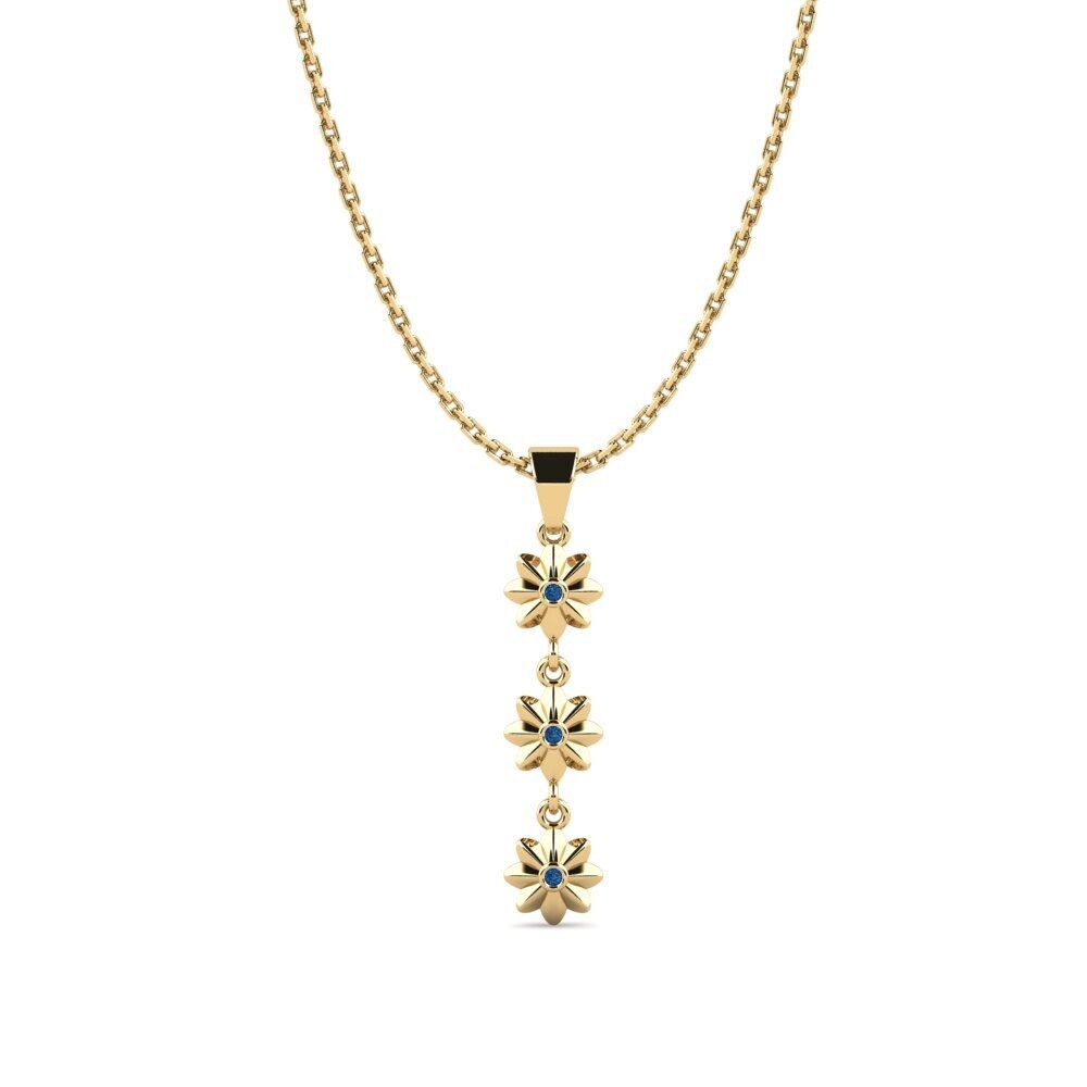 Dark Blue Zirconia Women's Pendant Outrancedes