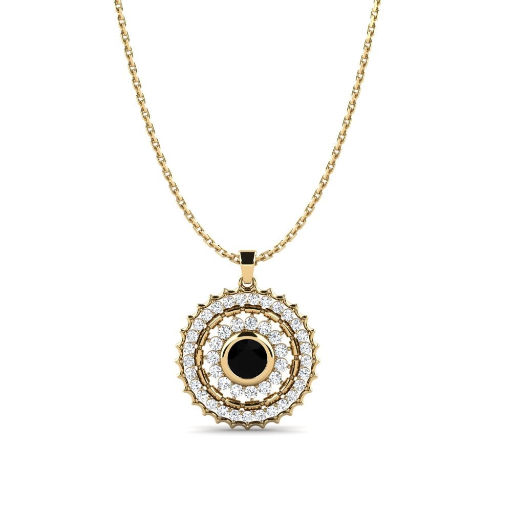 Black Diamond Women's Pendant Ovalt