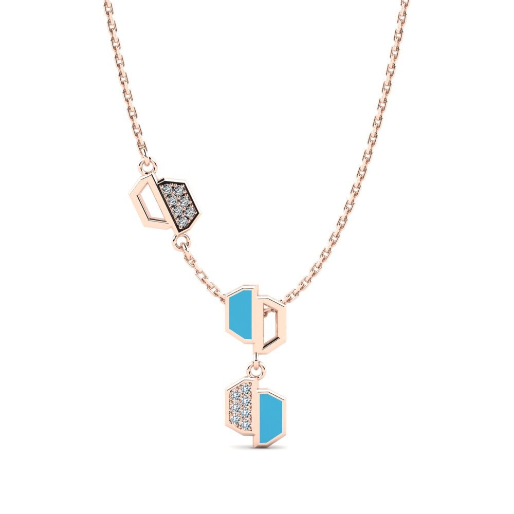 14ct Rose Gold Women's Necklace Skyhem