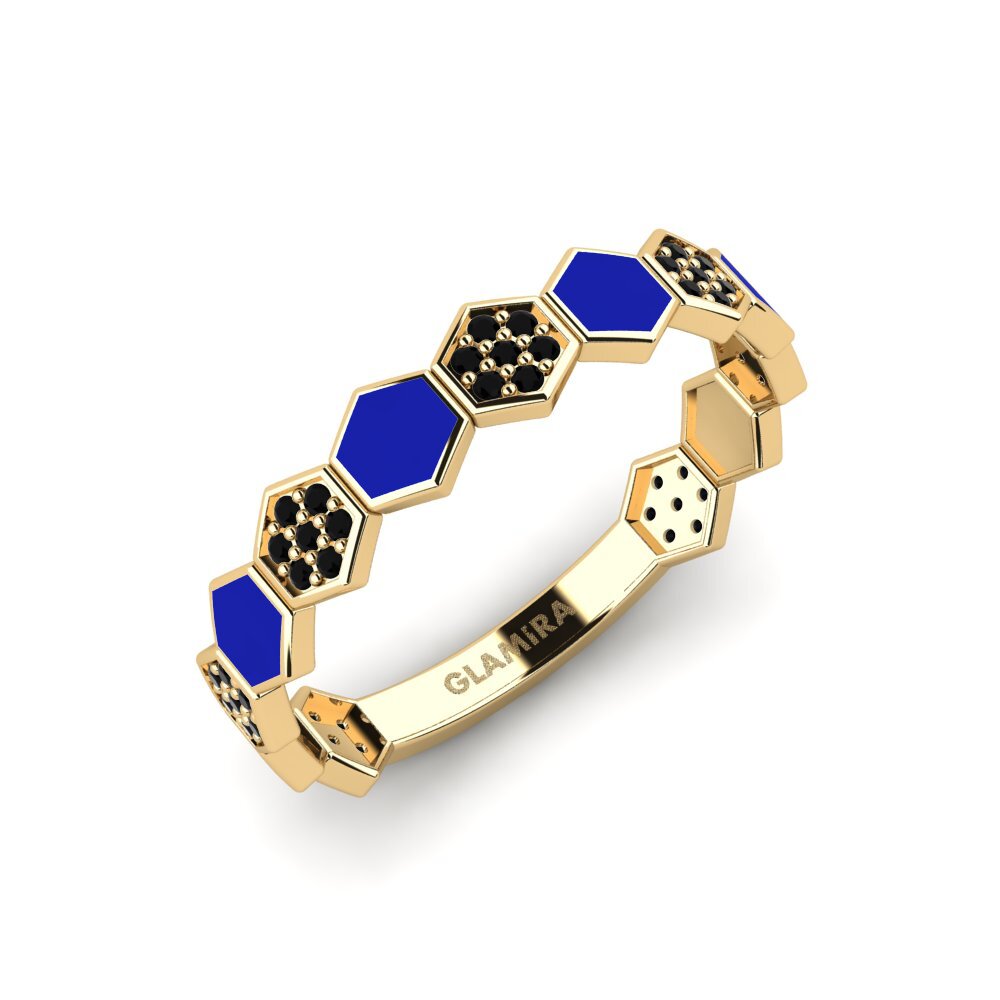 Schwarzer Diamant Ring Xanthus
