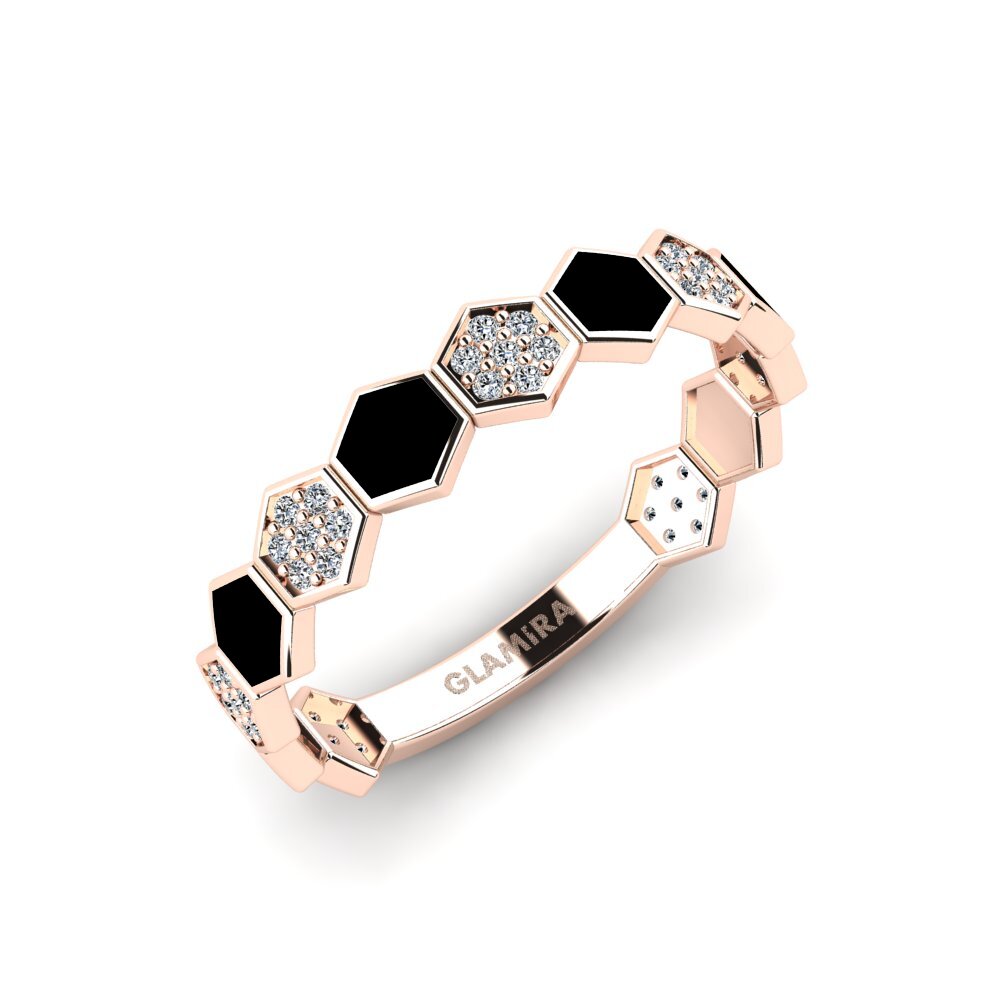 14ct Rose Gold Ring Xanthus