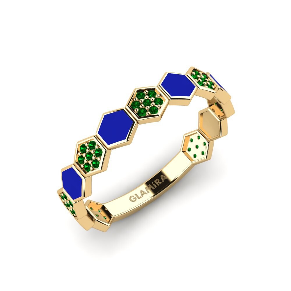 Grüner Zirkonia Ring Xanthus
