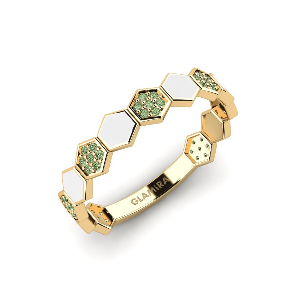 Diamante Verde Anillo Xanthus