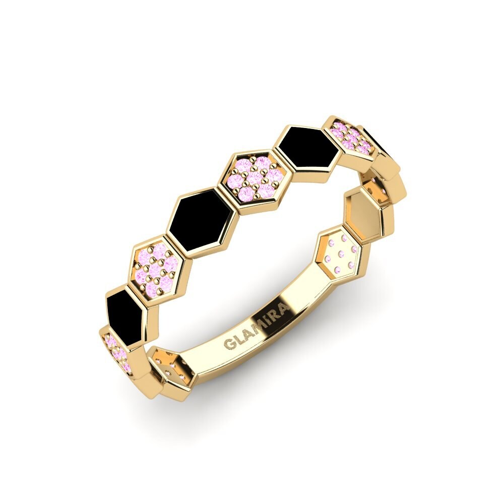 Rosa Saphir Ring Xanthus